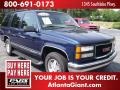 1999 Indigo Blue Metallic GMC Yukon SLT  photo #4