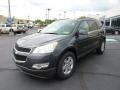 2011 Cyber Gray Metallic Chevrolet Traverse LT AWD  photo #10