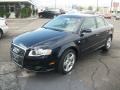 2008 Deep Sea Blue Pearl Effect Audi A4 2.0T quattro S-Line Sedan  photo #2