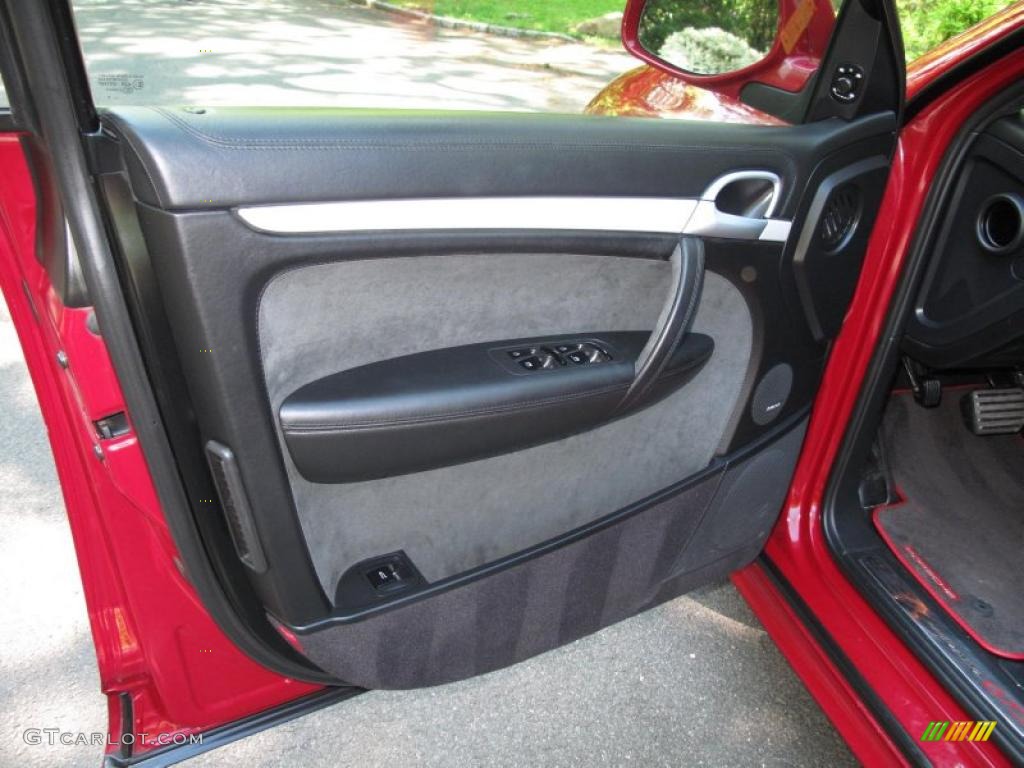 2009 Porsche Cayenne GTS Black w/Alcantara Door Panel Photo #49643912