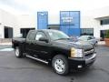 2011 Black Chevrolet Silverado 1500 LT Extended Cab 4x4  photo #1