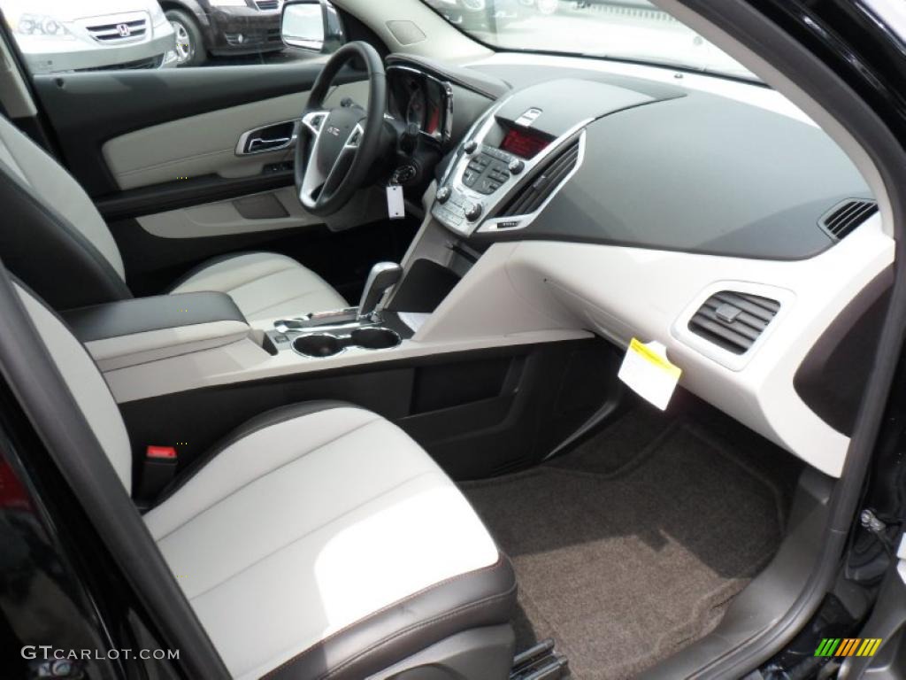 Light Titanium Interior 2011 GMC Terrain SLT AWD Photo #49644926