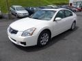 2007 Winter Frost Pearl Nissan Maxima 3.5 SL  photo #3