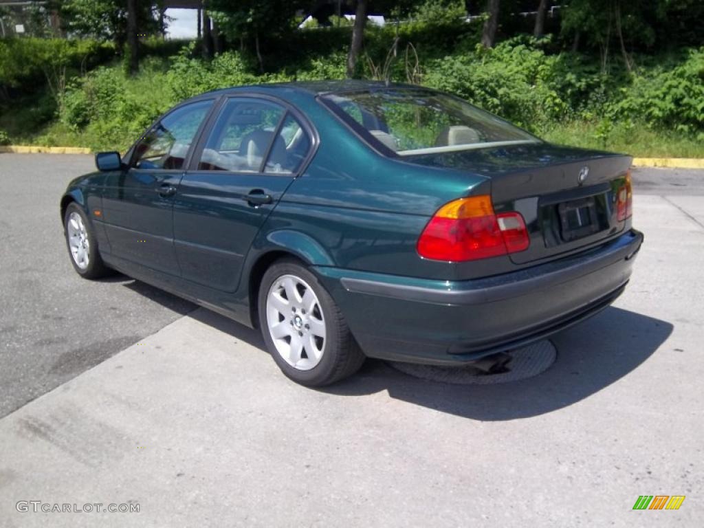1999 3 Series 323i Sedan - Fern Green Metallic / Sand photo #5