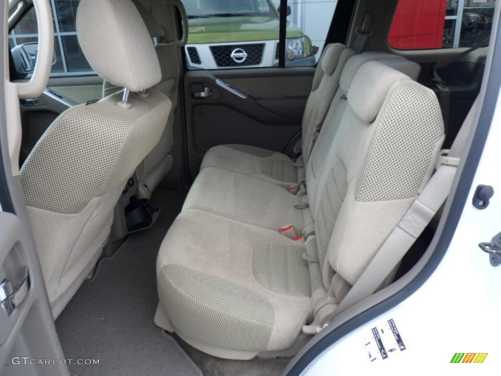 Cafe Latte Interior 2010 Nissan Pathfinder SE 4x4 Photo #49645805