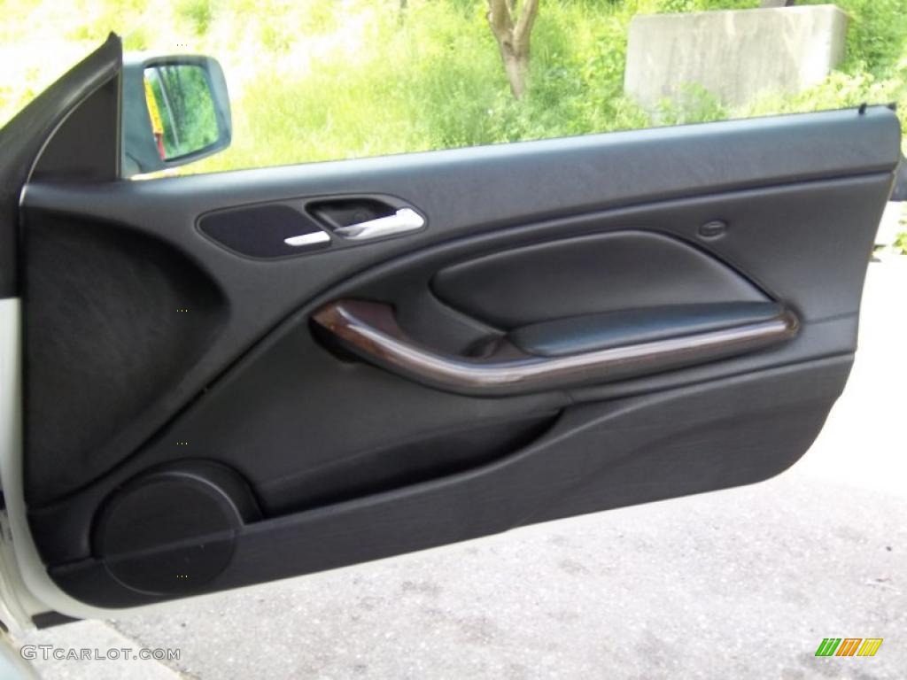 2003 BMW 3 Series 330i Coupe Grey Door Panel Photo #49646132