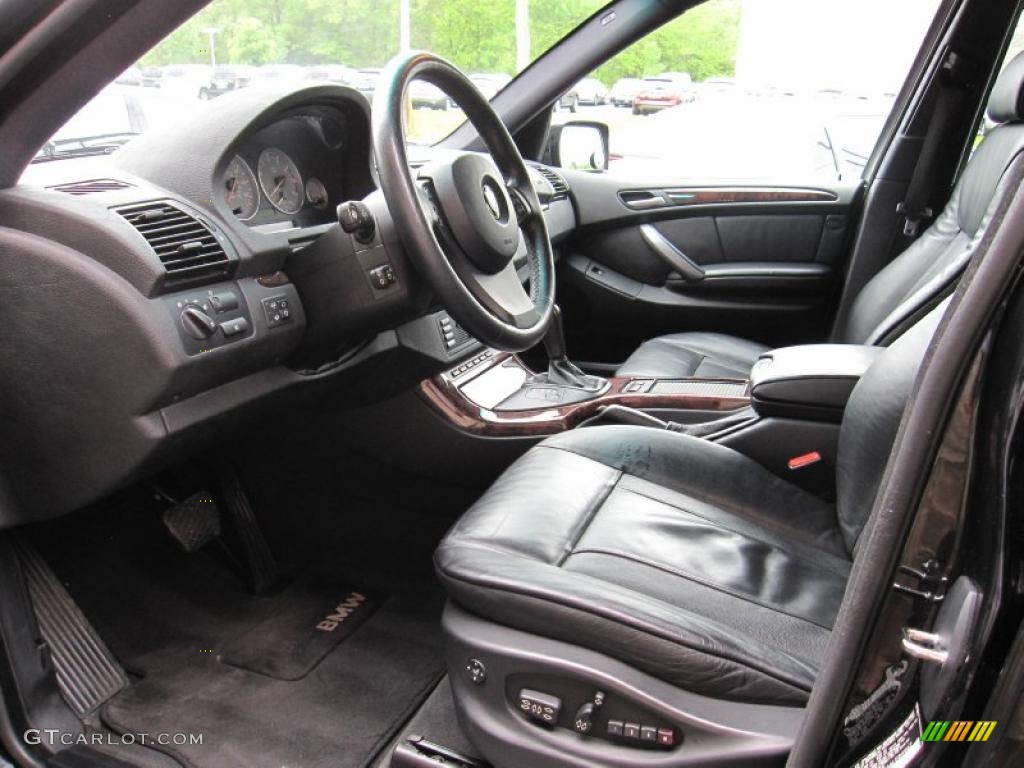 Black Interior 2006 BMW X5 4.8is Photo #49646186