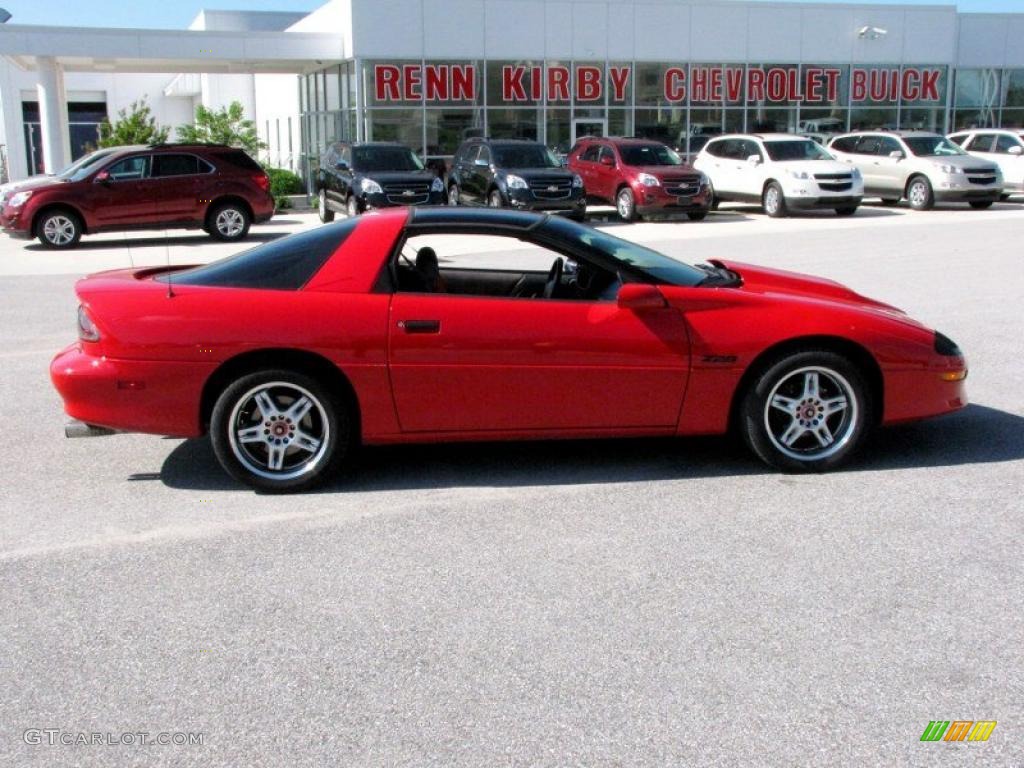 1995 Camaro Z28 Coupe - Bright Red / Dark Gray photo #3