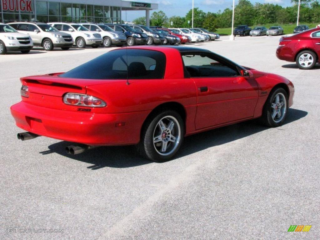 1995 Camaro Z28 Coupe - Bright Red / Dark Gray photo #12