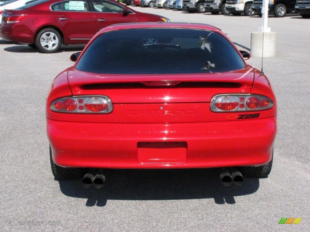 1995 Camaro Z28 Coupe - Bright Red / Dark Gray photo #16