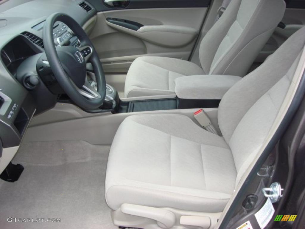 Gray Interior 2011 Honda Civic LX Sedan Photo #49649552