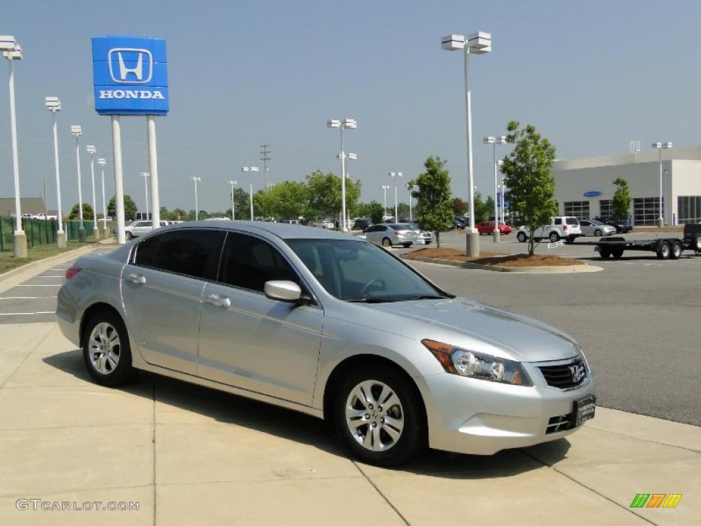 Alabaster Silver Metallic 2009 Honda Accord LX-P Sedan Exterior Photo #49649831