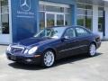 2008 Capri Blue Metallic Mercedes-Benz E 350 4Matic Sedan  photo #1