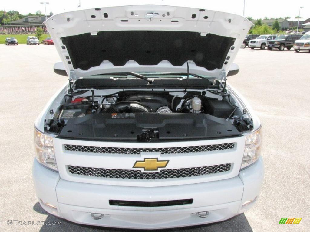 2011 Silverado 1500 LT Extended Cab 4x4 - Summit White / Ebony photo #16