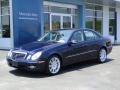 2008 Capri Blue Metallic Mercedes-Benz E 350 4Matic Sedan  photo #42