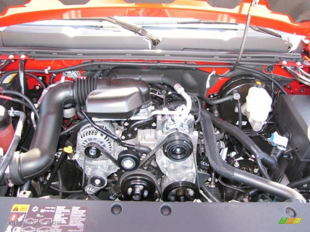 2011 Silverado 1500 LS Regular Cab - Victory Red / Dark Titanium photo #15