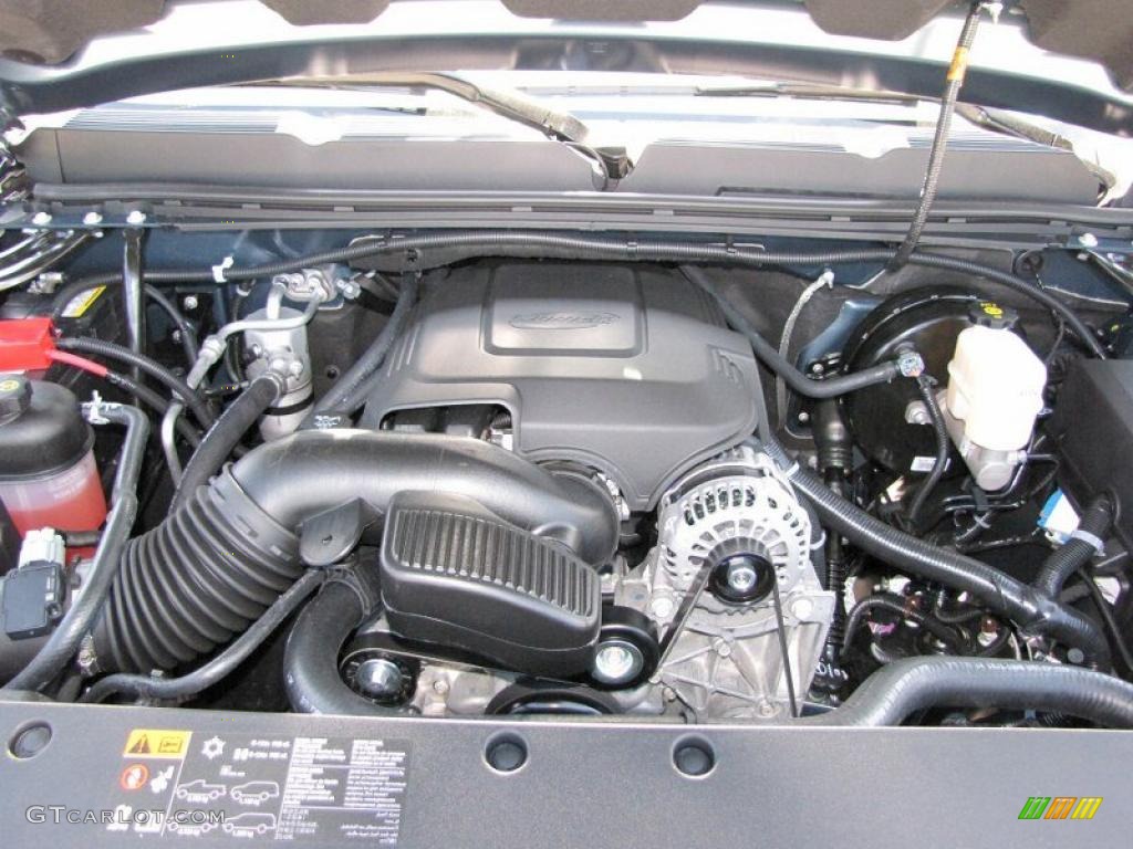 2011 Chevrolet Silverado 1500 LT Extended Cab 4x4 5.3 Liter Flex-Fuel OHV 16-Valve VVT Vortec V8 Engine Photo #49653798