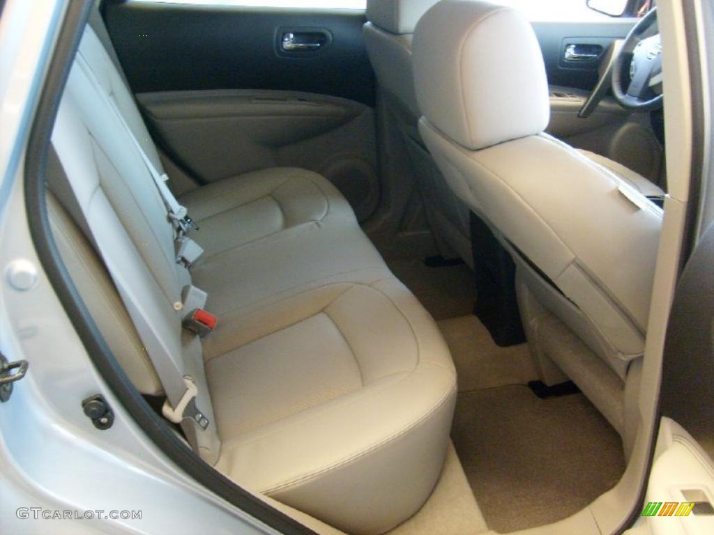 2011 Rogue SL AWD - Frosted Steel Metallic / Gray photo #5