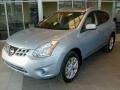 2011 Frosted Steel Metallic Nissan Rogue SL AWD  photo #7