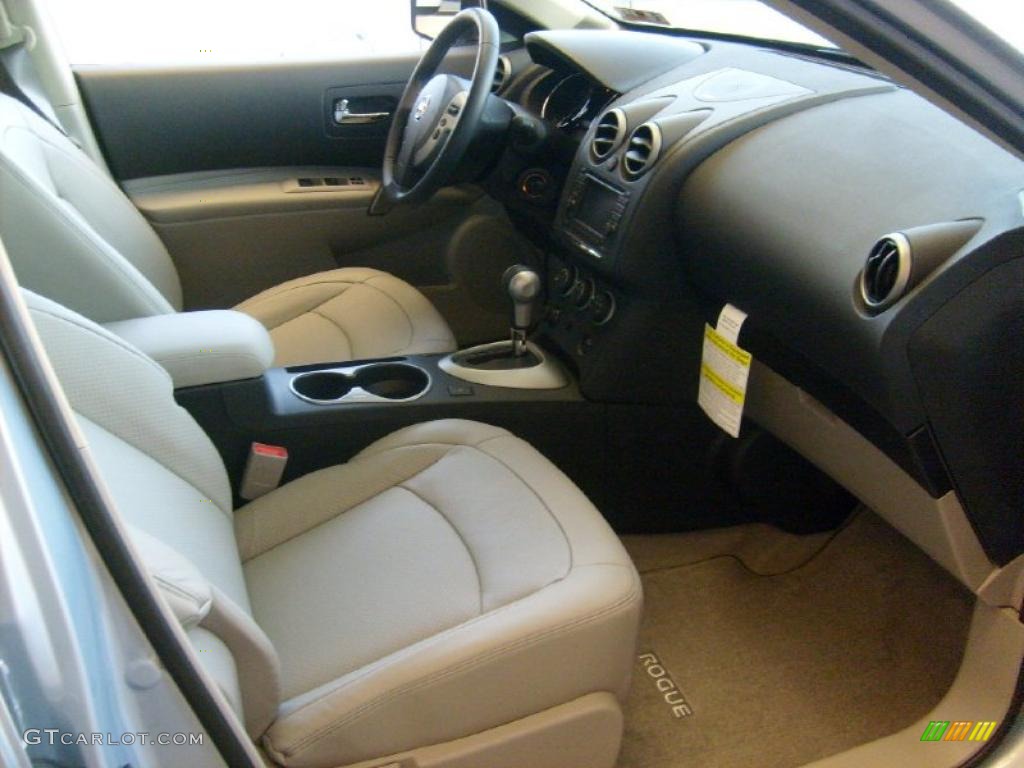 2011 Rogue SL AWD - Frosted Steel Metallic / Gray photo #12