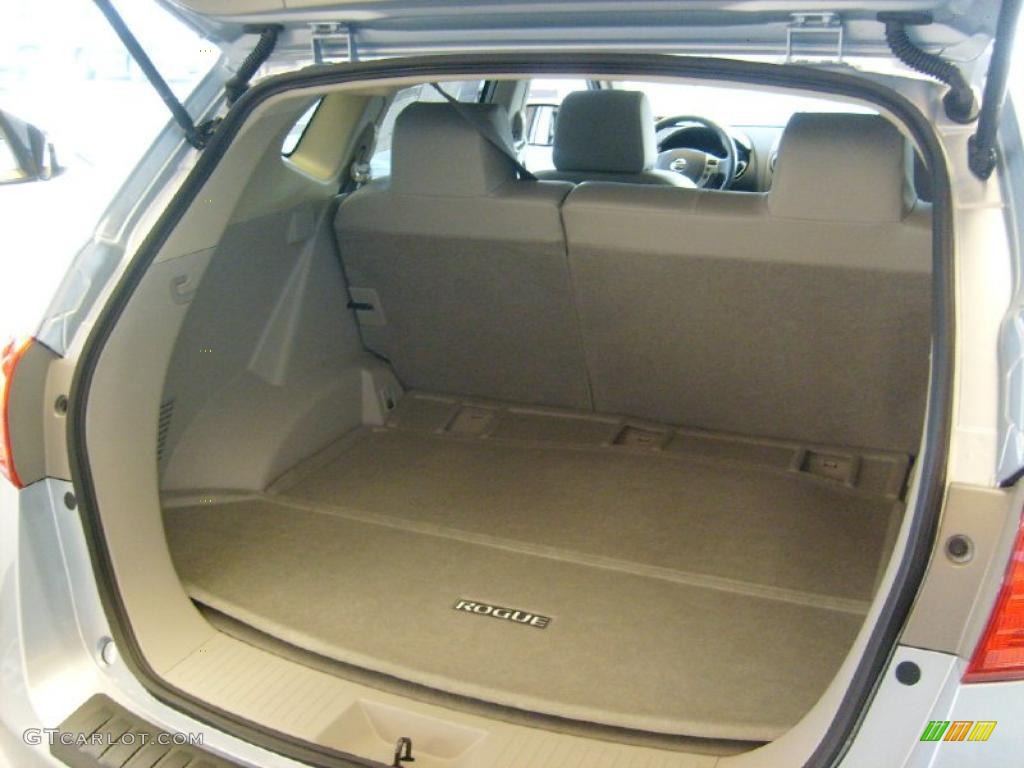 2011 Rogue SL AWD - Frosted Steel Metallic / Gray photo #14