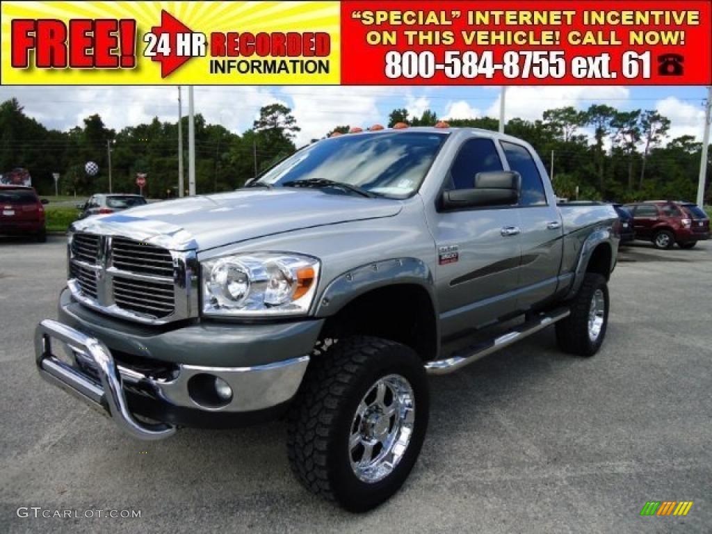 Bright Silver Metallic Dodge Ram 2500