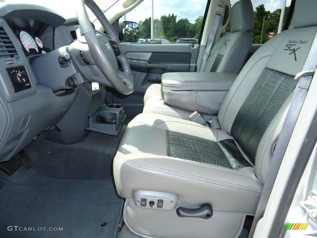 2008 Ram 2500 Big Horn Quad Cab 4x4 - Bright Silver Metallic / Medium Slate Gray photo #6