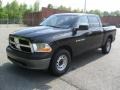 2011 Brilliant Black Crystal Pearl Dodge Ram 1500 ST Crew Cab 4x4  photo #1