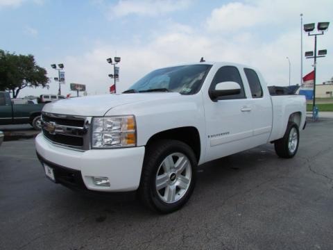 2008 Chevrolet Silverado 1500 LTZ Extended Cab Data, Info and Specs