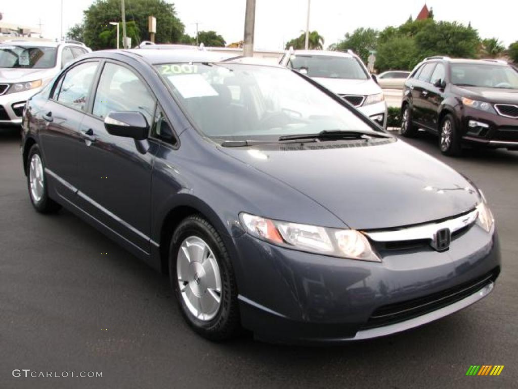 Galaxy Gray Metallic Honda Civic