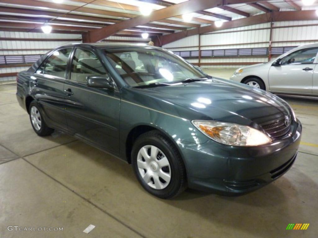 2003 Camry LE - Aspen Green Pearl / Taupe photo #6