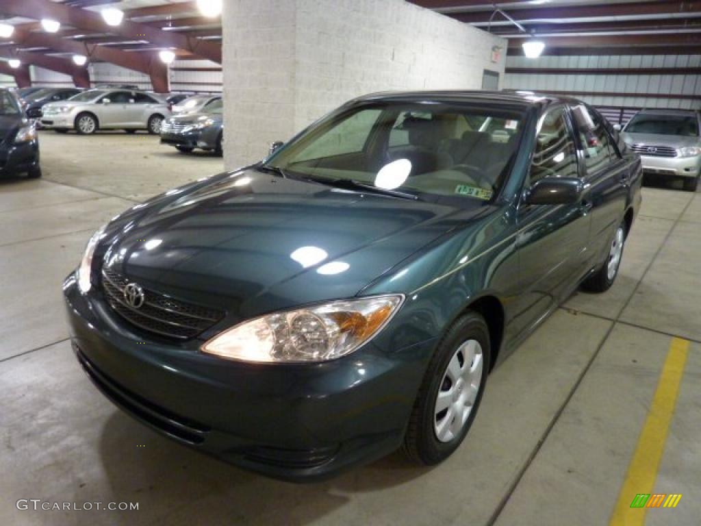 2003 Camry LE - Aspen Green Pearl / Taupe photo #11