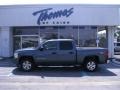 2007 Blue Granite Metallic Chevrolet Silverado 1500 LT Z71 Crew Cab 4x4  photo #1