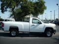 Summit White - Silverado 2500HD Regular Cab Photo No. 8