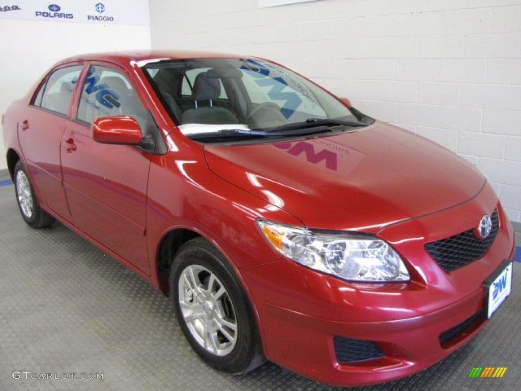 2009 toyota corolla le red #3 2009 toyota corolla le red #3