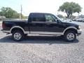 2001 Black Ford F150 Lariat SuperCrew 4x4  photo #3