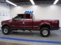 2004 Dark Toreador Red Metallic Ford F350 Super Duty FX4 SuperCab 4x4  photo #6