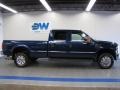 2008 Dark Blue Pearl Metallic Ford F350 Super Duty Lariat Crew Cab 4x4  photo #5