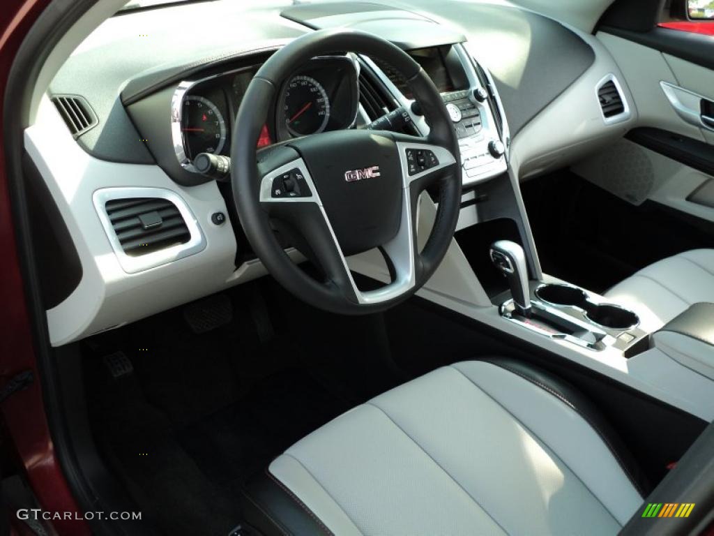 Light Titanium Interior 2010 GMC Terrain SLT AWD Photo #49658956