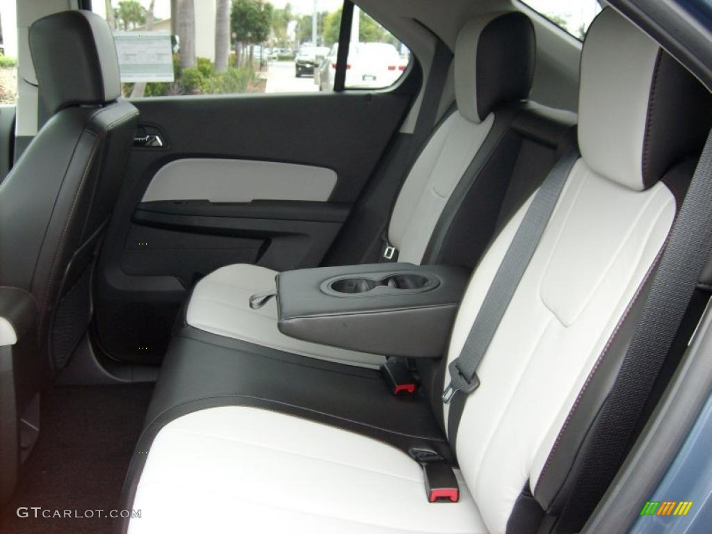 Light Titanium/Jet Black Interior 2011 Chevrolet Equinox LTZ Photo #49658998