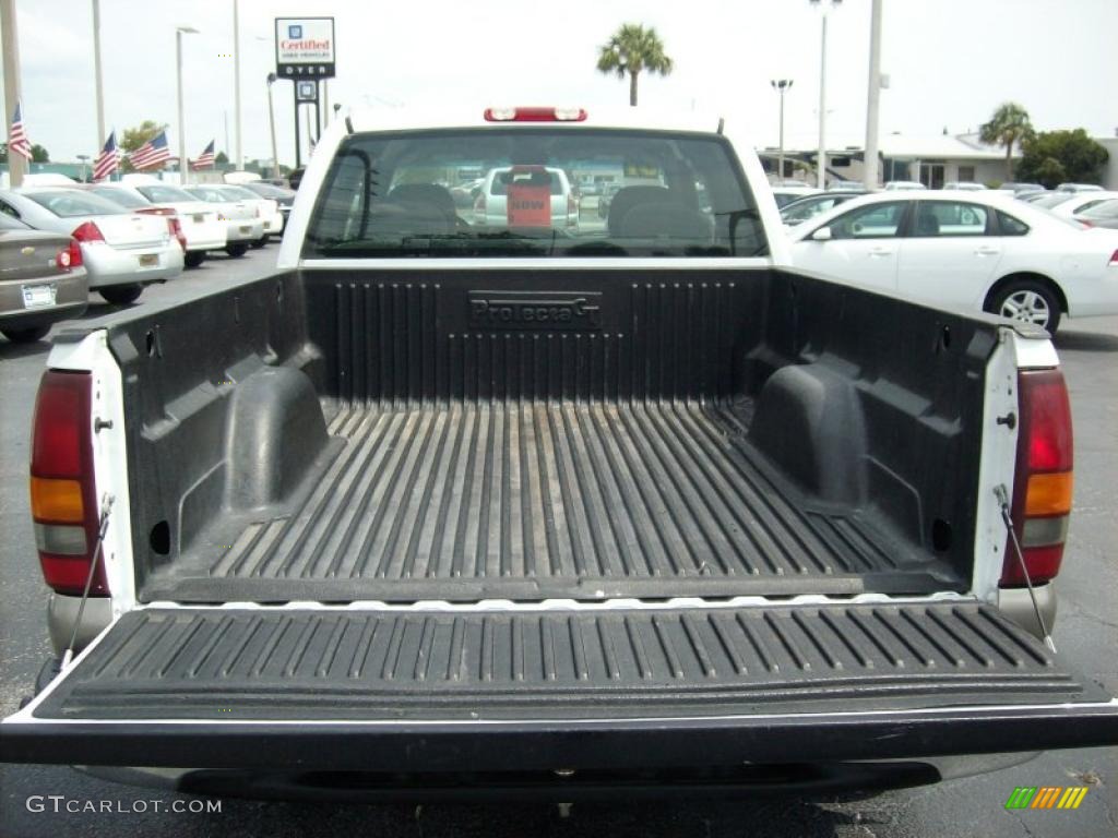 2001 Silverado 1500 LS Extended Cab - Summit White / Graphite photo #8