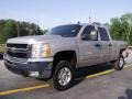 Silver Birch Metallic - Silverado 2500HD LT Z71 Crew Cab 4x4 Photo No. 3