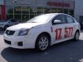 2011 Aspen White Nissan Sentra 2.0 SR  photo #1