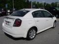 2011 Aspen White Nissan Sentra 2.0 SR  photo #5