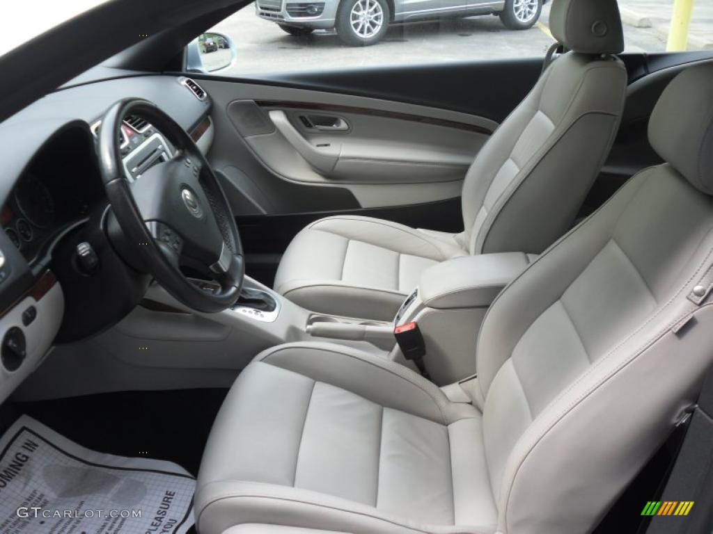 Moonrock Gray Interior 2008 Volkswagen Eos Lux Photo #49660933