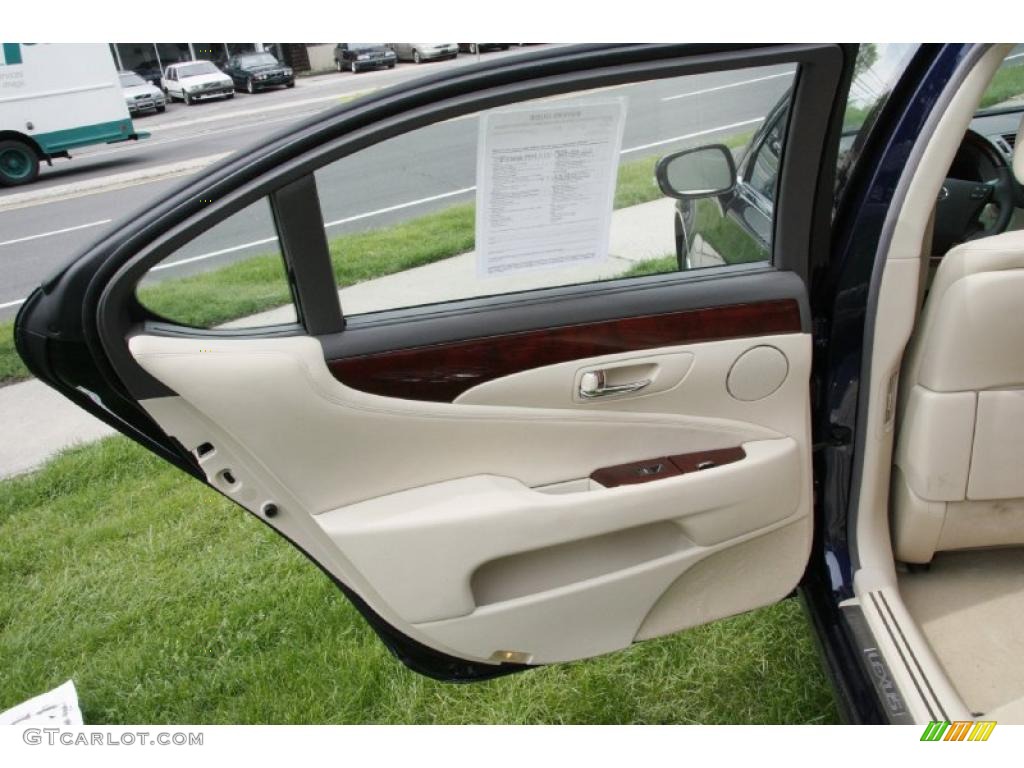 2010 Lexus LS 460 L AWD Cashmere Door Panel Photo #49661428