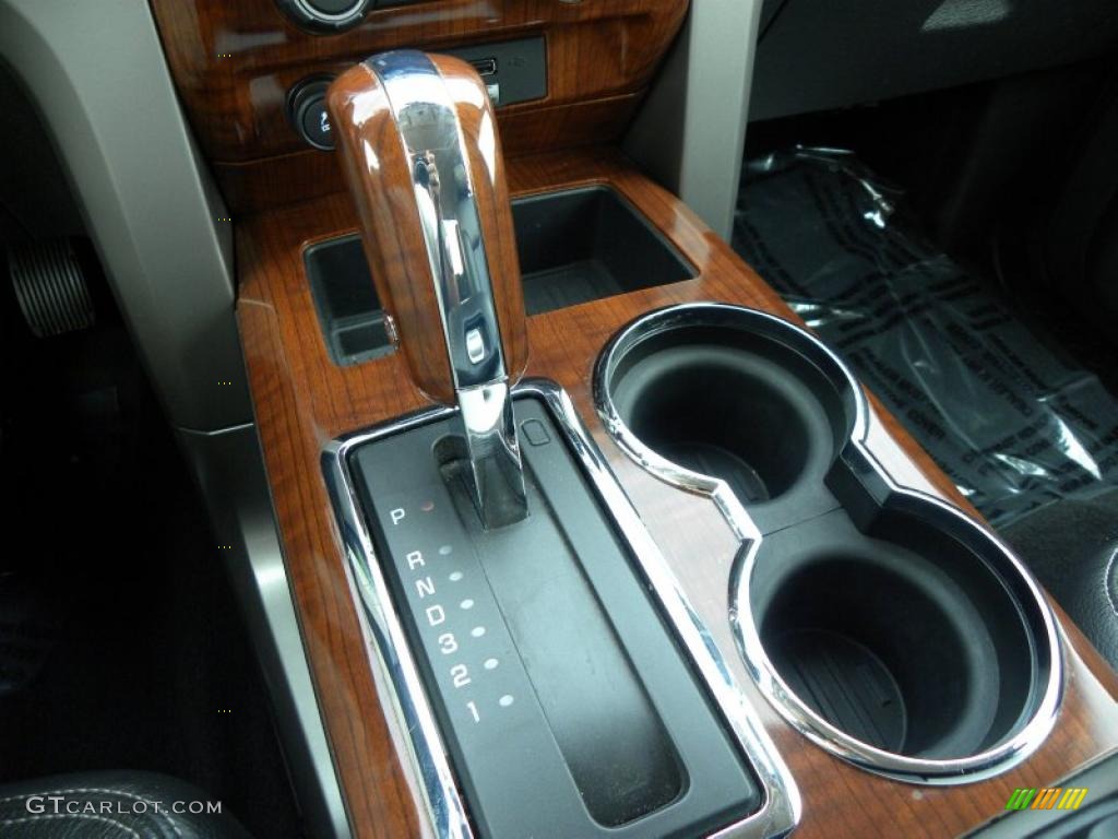 2010 F150 Lariat SuperCrew - Tuxedo Black / Black photo #25