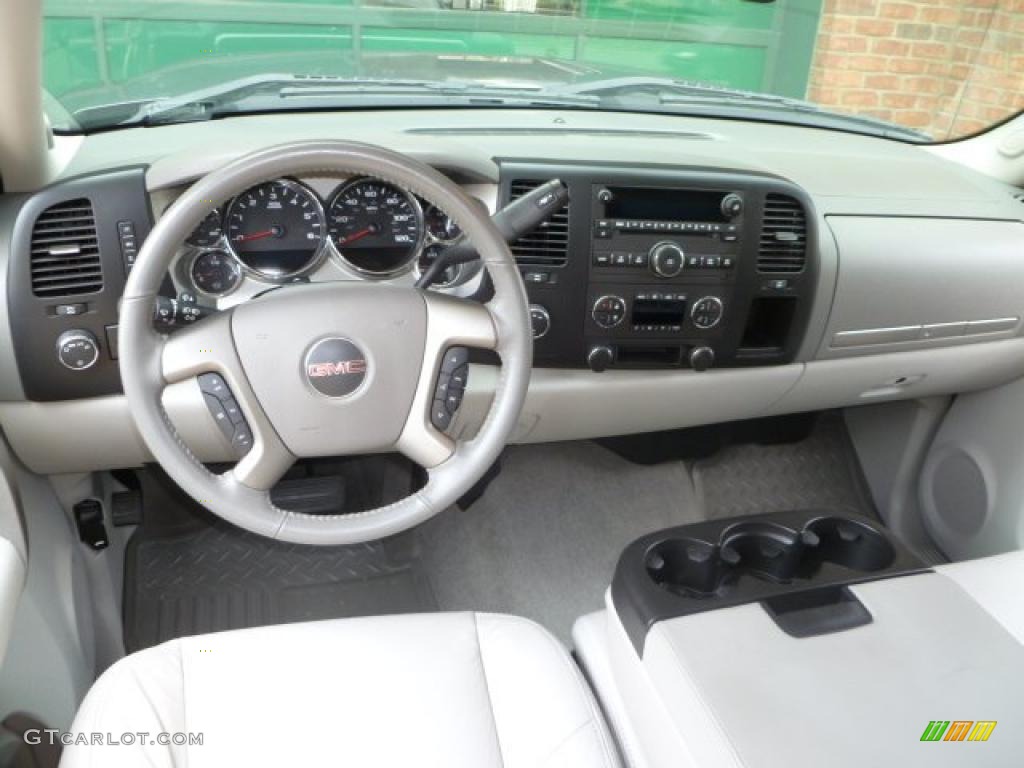 Dark Titanium/Light Titanium Interior 2007 GMC Sierra 1500 Z71 Extended Cab 4x4 Photo #49662706