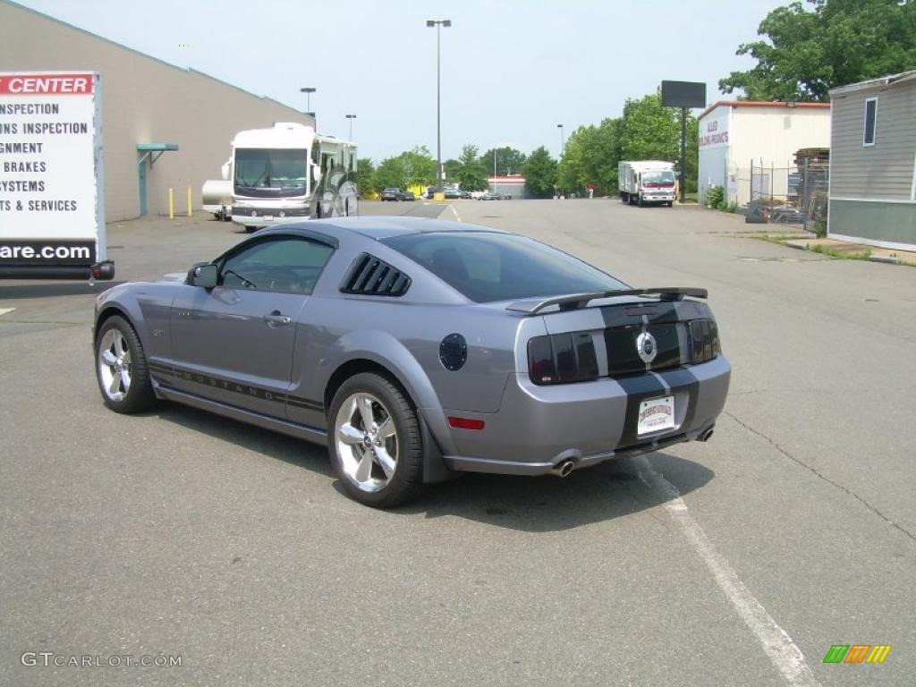 2007 Mustang GT Premium Coupe - Tungsten Grey Metallic / Black/Dove Accent photo #6