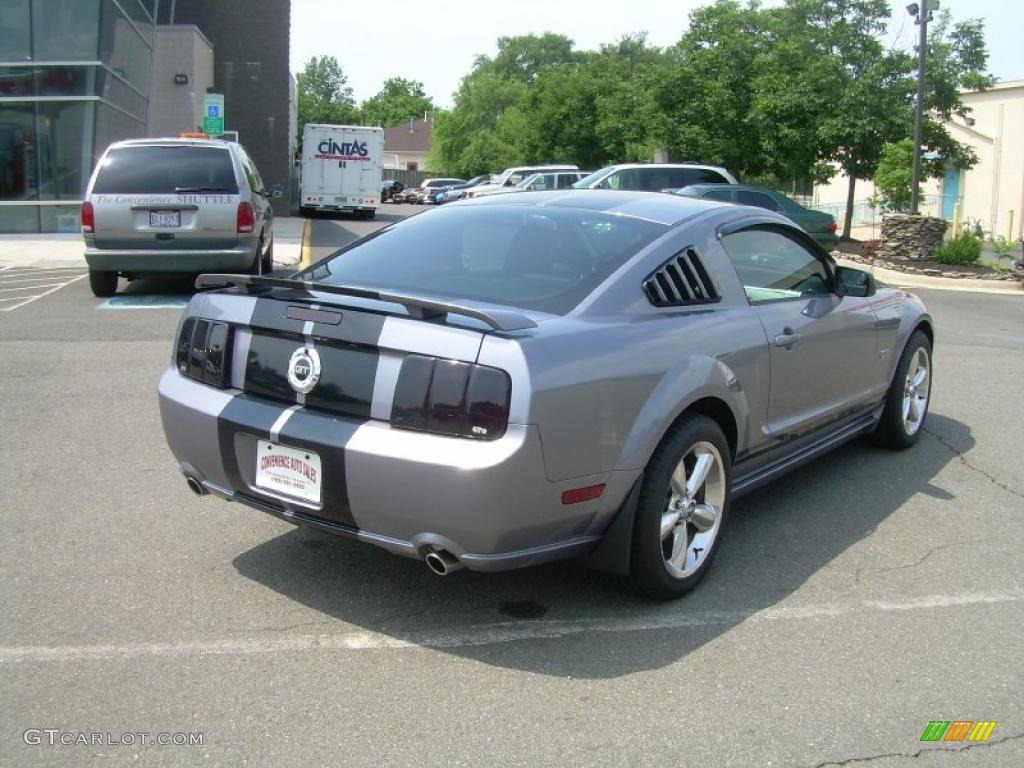 2007 Mustang GT Premium Coupe - Tungsten Grey Metallic / Black/Dove Accent photo #8